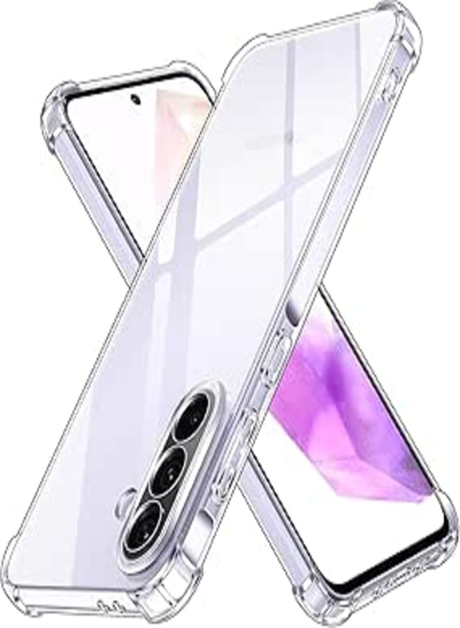 Clear Case Anti-Shockproof From Thermoplastic Polyurethane with Camera Protection Compatible with Samsung Galaxy A56 5G